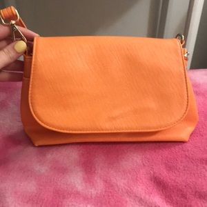 Moda Orange crossbody purse